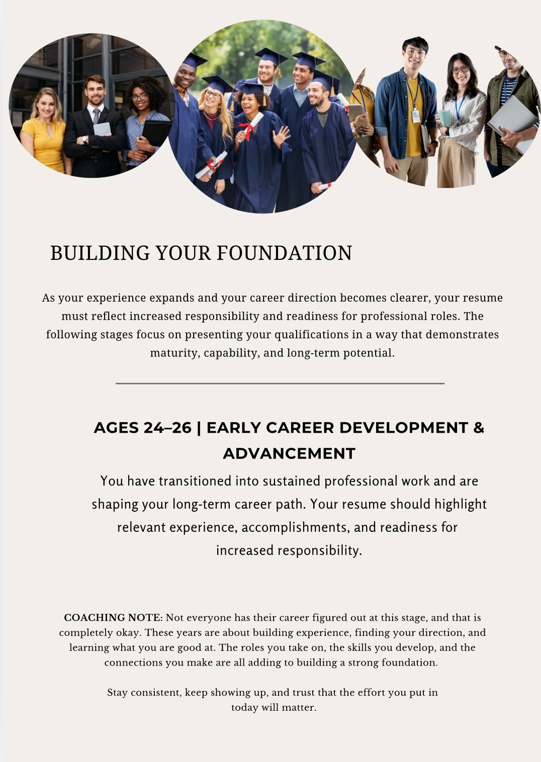 Early Career Professionals