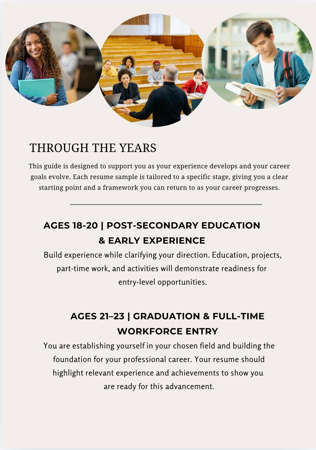 Early Career Professionals