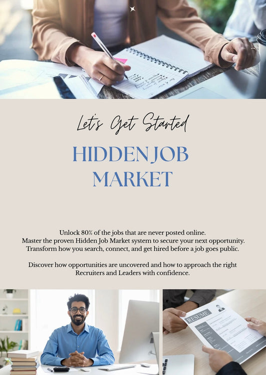 Hidden Job Market eBook - Pre-Sale Price (Publishing in March 2026)