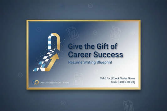 Resume Writing Blueprint eBook Gift Card